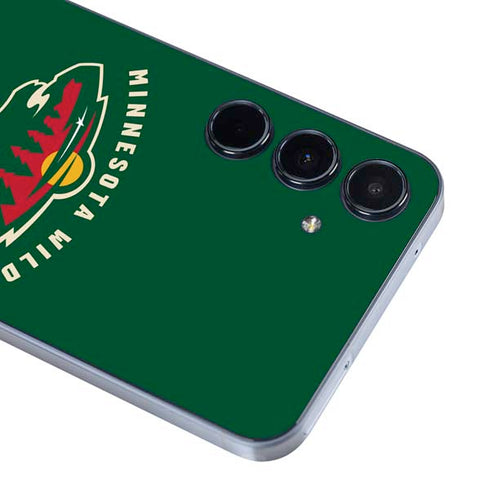 NHL Minnesota Wild Solid Background Galaxy A36 5G Skin